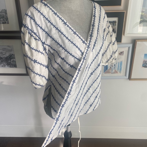 MaxMara wrap blouse - Picture 4 of 7